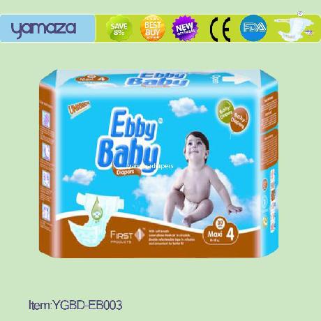 EBBY BABY DIAPERS,35/30/26/20 PCS PER BAG